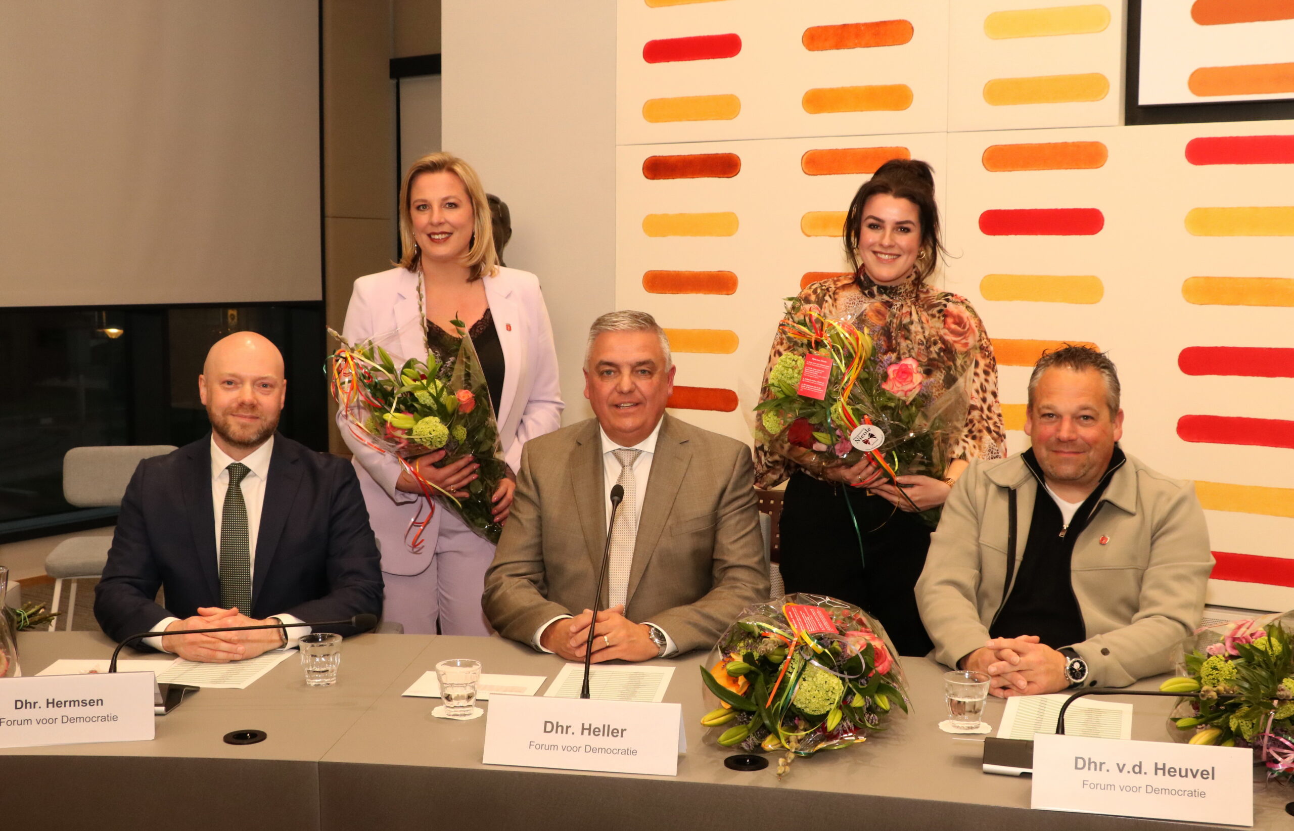Gemeenteraadsleden fractie Forum voor Democratie Helmond
